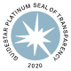official guidestar platinum seal of transparency 2020